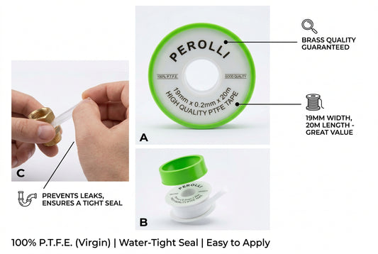 Perolli Plumbing Tape تيفلون ايطالي