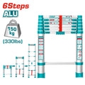 [THLAD08061] 6Steps سلم مفرد تلسكوبيك