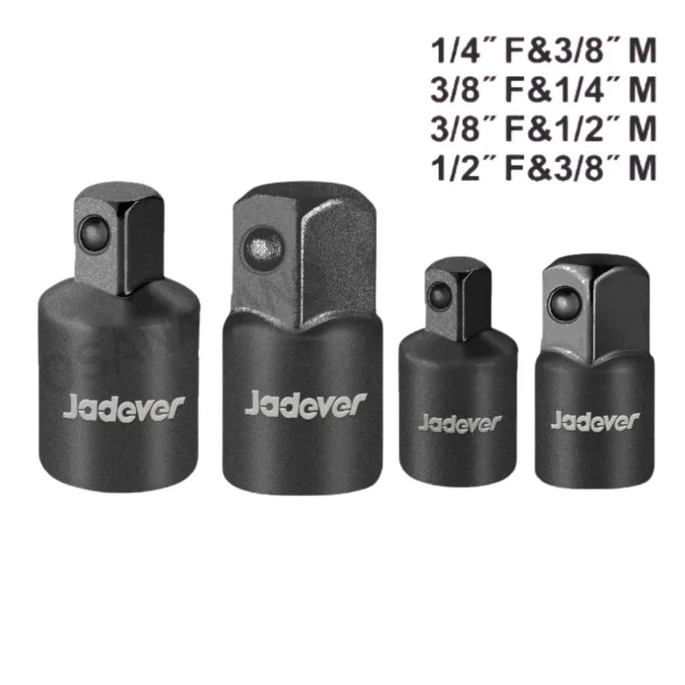[JDMS6404] Jadever 4 Pcs Impact طقم ادابتر تحويلة