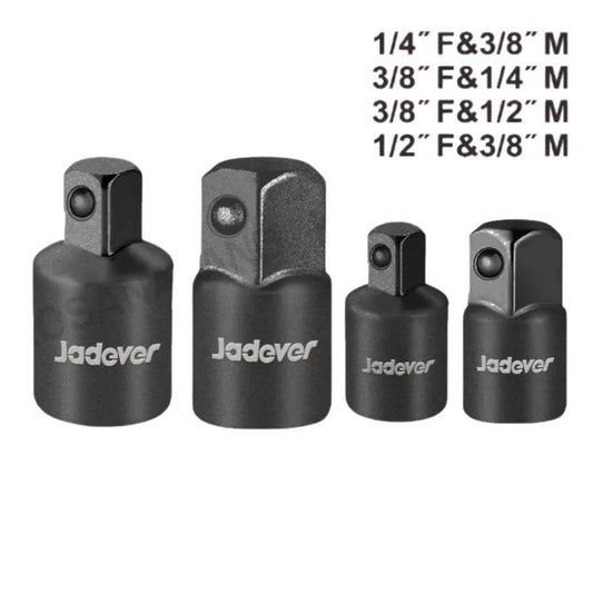[JDMS6404] Jadever 4 Pcs Impact طقم ادابتر تحويلة