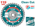 [TAC21311531] 115(4-1/2")x7.0x22mm ديسك الماس بفلانجة