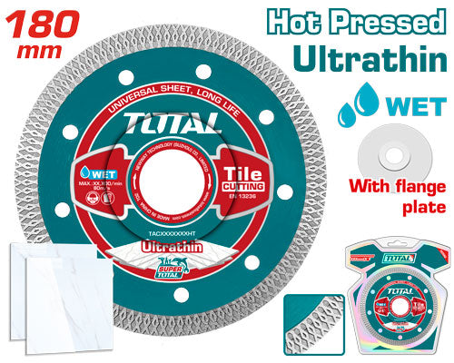 [TAC2181801HT] 7"x22mmx1.2mm ديسك الماس موديل شبك