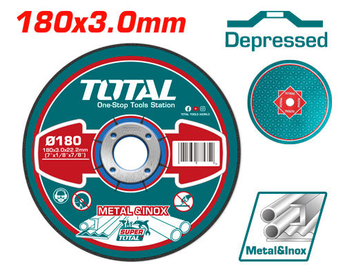 [TAC2211801] 180x3x22.2mm ديسك قص حديد