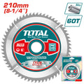[TAC233523] 210 MM 60T 30MM ديسك قص المنيوم