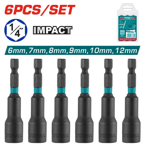[TAC2765061] 6PCS(6-12MM) طقم طربوش مغناطيسي للمثقاب