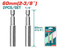 [TAC461601] 2Pcs وصلة راس مفك مغنطيس