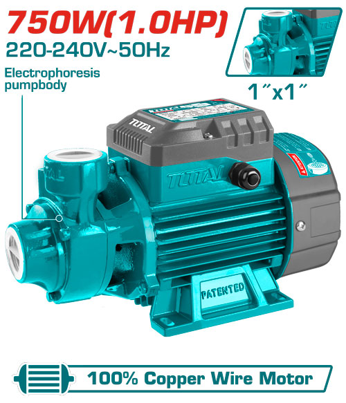 [TWP17506] 750W 1.0 HP طرمبة مياه