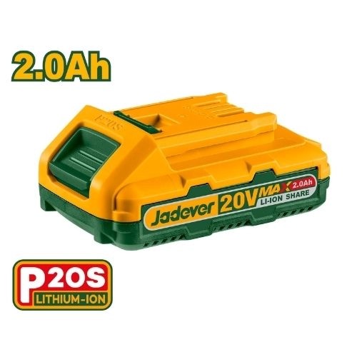 [JDLBP520] Jadever 20V 2.0AH بطارية ليثيوم فدار مع مؤشر تعبئة