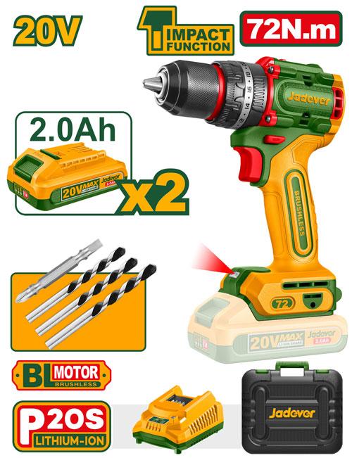 [JDCDP7281] Jadever 72Nm Compact مقدح رجراج صناعي