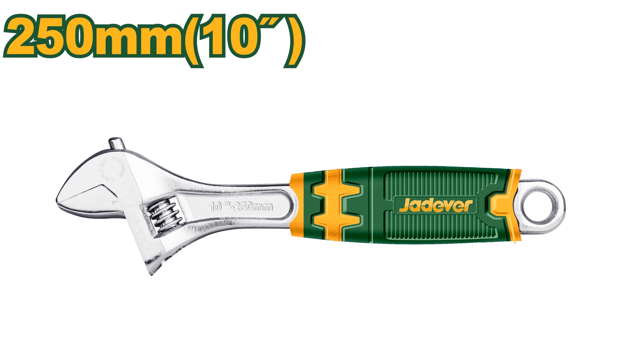 [JDAW2210] 10" 0 - 35mm مفتاح انكليزي مسكة كوتشوك - J.H For Tools and Hardware