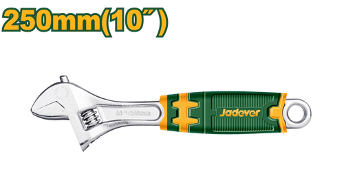 [JDAW2210] 10" 0 - 35mm مفتاح انكليزي مسكة كوتشوك - J.H For Tools and Hardware