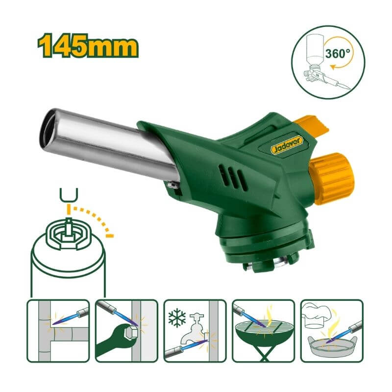 [JDFG1604] حراق تورش مع قداحة - J.H For Tools and Hardware