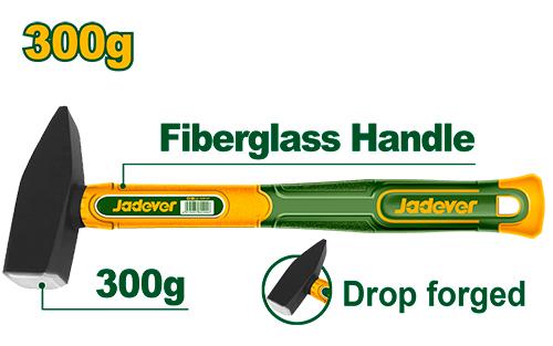 [JDHM1303] 300g مطرقة مسكة فايبر - J.H For Tools and Hardware