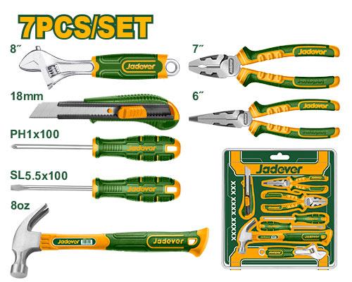 [JDHS5307] 7 Pcs طقم عدة - J.H For Tools and Hardware