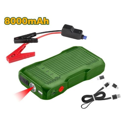 [JDLY1508] Lithium - ion jump starter 8000mAh بطارية تدكير سيارات - J.H For Tools and Hardware