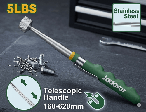 [JDME1605] Jadever 5LBX620MM قضيب سحب مغنطيس ستانلس - J.H For Tools and Hardware