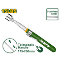 [JDME1615] 15LBX760MM قصيب سحب مغنطيس ستانلس - J.H For Tools and Hardware