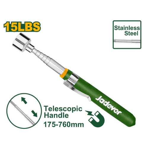 [JDME1615] 15LBX760MM قصيب سحب مغنطيس ستانلس - J.H For Tools and Hardware