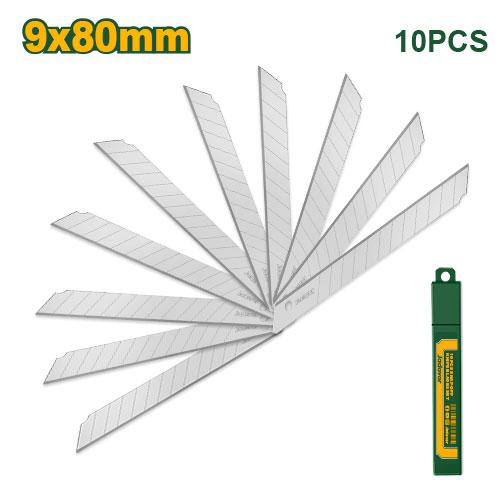 [JDMK1K09] Jadever 10PCS 9X80MM شفرات فدار رفيعة - J.H For Tools and Hardware