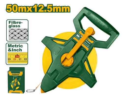 [JDMT2550] 50MX12.5MM مازورة كيل براس فايبر غلاس - J.H For Tools and Hardware