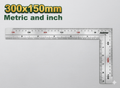 [JDSR4330] Jadever 300X150MM زاوية علام المنيوم - J.H For Tools and Hardware