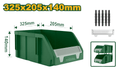 [JDTB0303] Jadever 325x205x140mm جارور تخزين - J.H For Tools and Hardware