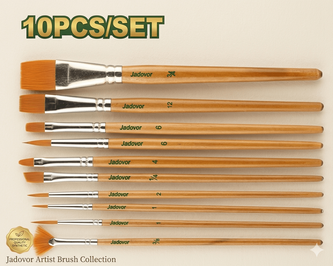 [JDXA1K10] Jadever 10Pcs طقم ريش رسم - J.H For Tools and Hardware