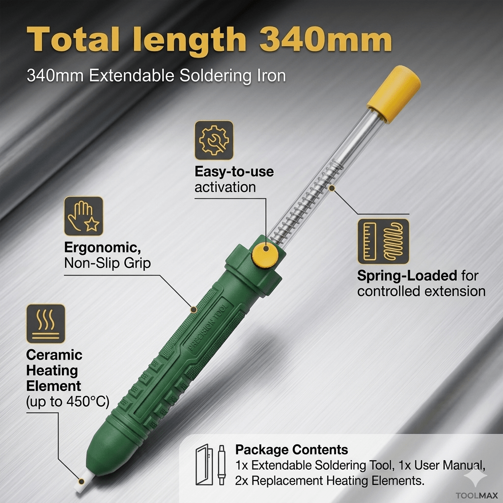 [JDXX3601] Jadever 34cm شفاط قصدير - J.H For Tools and Hardware
