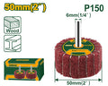 [JDYW0250] 50mmxP150 دولاب بولش على مقدح - J.H For Tools and Hardware