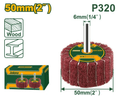[JDYW0450] 50mmxP320 دولاب بولش على مقدح - J.H For Tools and Hardware