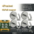 [JDZE2K11] Jadever 4PCS طقم شناكل مغنطيس - J.H For Tools and Hardware