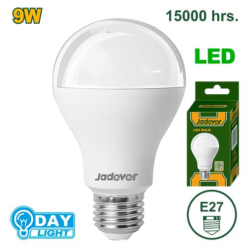 لمبة لون ابيض LED 9W JDDN15091 - J.H For Tools and Hardware