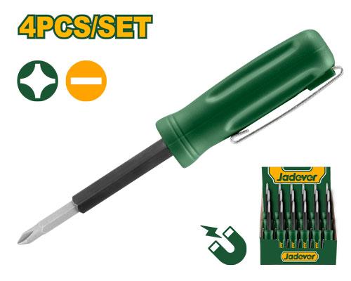 مفك براغي جيب 4in1 [JDSS2J04] - J.H For Tools and Hardware