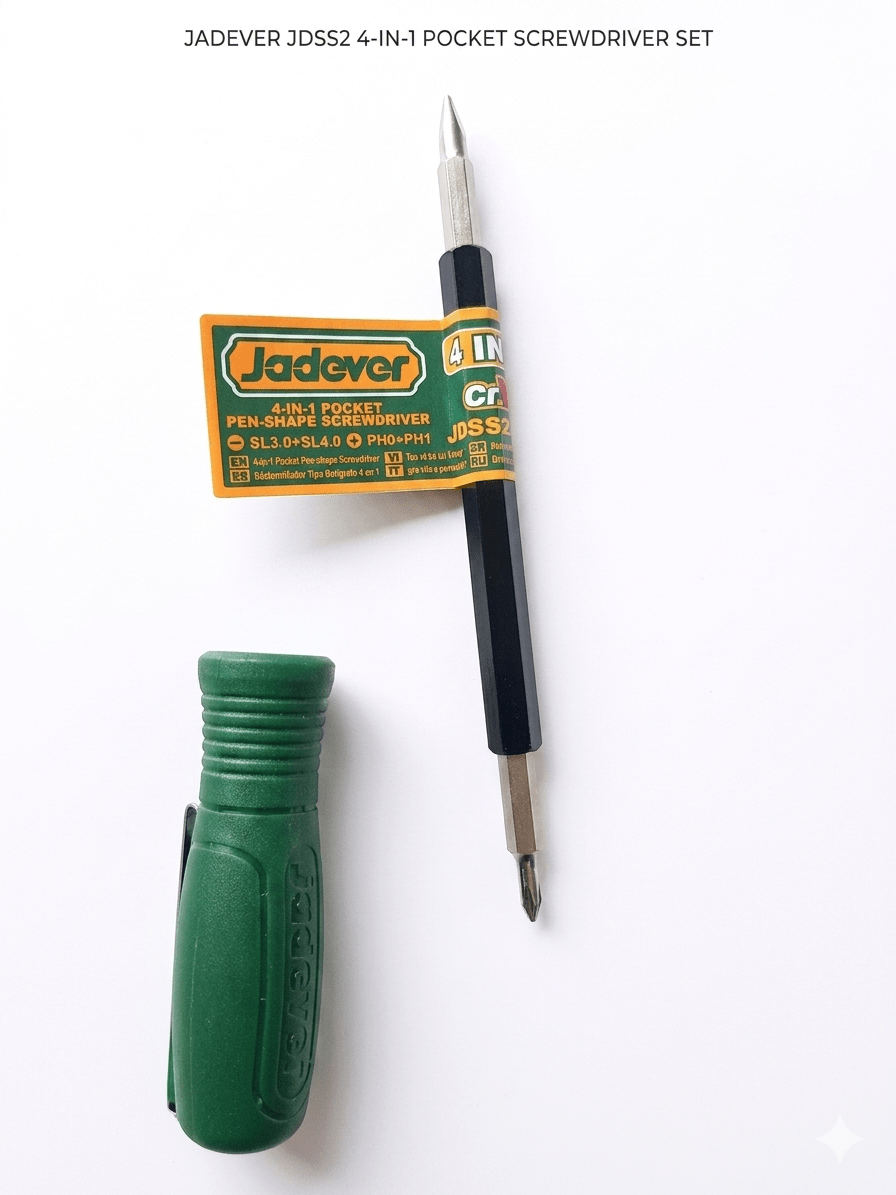 مفك براغي جيب 4in1 [JDSS2J04] - J.H For Tools and Hardware