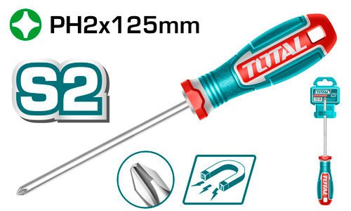 PH2*125 مفك براغي صليب [TSDPH2125] - J.H For Tools and Hardware