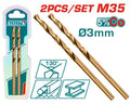 [TAC11203001] HSS - CO M35 3.0mm طقم ريشة ستانلس صناعية - J.H For Tools and Hardware