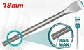 [TAC152218x2]TOTAL 18X50MM SDS MAX ازميل عريض - J.H For Tools and Hardware