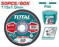 [TAC20111550] 50 PCS 1.0MM طقم ديسك قص حديد صغير - J.H For Tools and Hardware