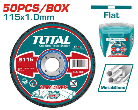 [TAC20111550] 50 PCS 1.0MM طقم ديسك قص حديد صغير - J.H For Tools and Hardware