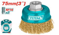 [TAC31031] 3" M14X2 فرشاية صاروخ نحاس - J.H For Tools and Hardware