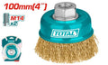 [TAC31041] 4" فرشاية صاروخ فنجان نحاس - J.H For Tools and Hardware
