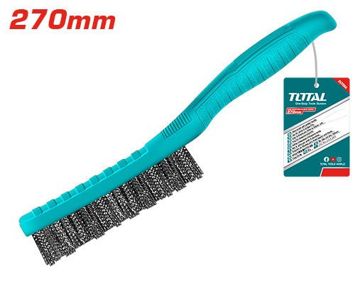 [TAC3804051] فرشاية بولاد مسكة بلاستيك 5 صفوف - J.H For Tools and Hardware