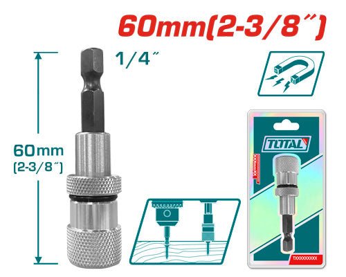 [TAC464601] 60mm ممسك راس مفك براغي محدود - J.H For Tools and Hardware