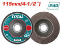 [TAC631151] ديسك صاروخ لتلميع الحديد نمرة 40 - J.H For Tools and Hardware