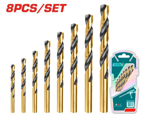 [TACSD0801] 8 Pcs طقم ريش حديد - J.H For Tools and Hardware
