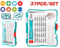 [TACSD30376] 37Pcs طقم مفك تلفون - J.H For Tools and Hardware