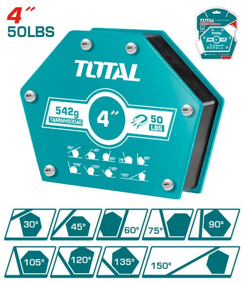 [TAMWH50046] 4" زاوية جمع لحام (6 Angles) - J.H For Tools and Hardware