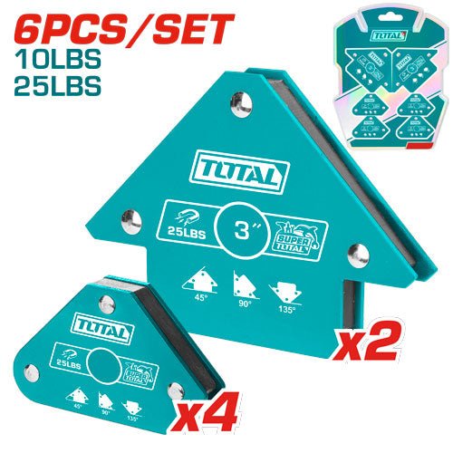 [TAMWH6002] 6PCS طقم زوايا جمع لحام صغير - J.H For Tools and Hardware