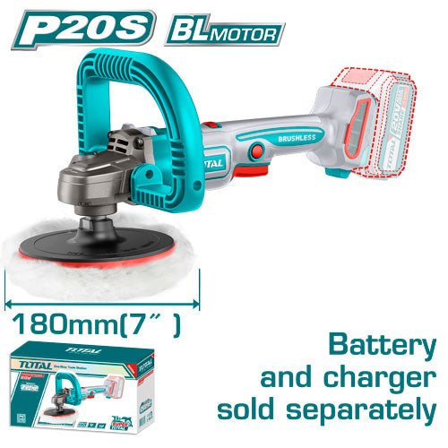 [TAPLI2018] 7" (400 - 2500rpm) 20V صاروخ بولش عالبطارية (Tool Only) - J.H For Tools and Hardware