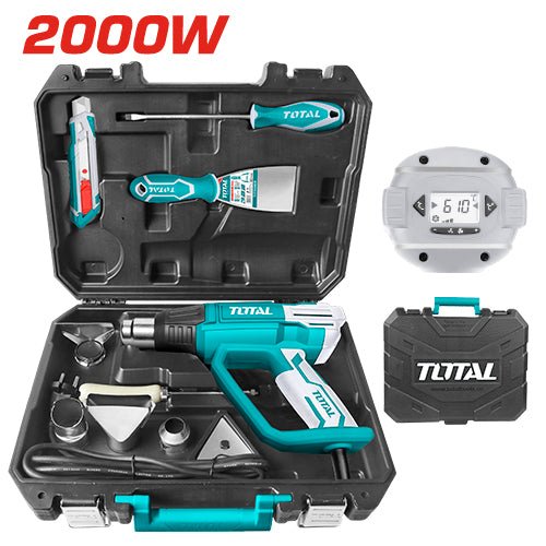 [TB20062] 2000W طقم سشوار حراري مع شنطة - J.H For Tools and Hardware